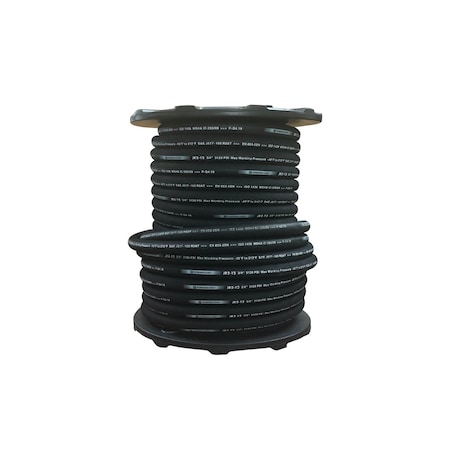 Hydrauli-Flex 3/4" SAE 100-R2 SN 2-Wire MSHA  Hydraulic Hose 164' Coil JR2-12-REEL